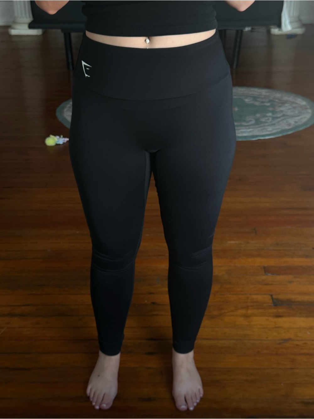 Gymshark High-Waist Black Performance Leggings